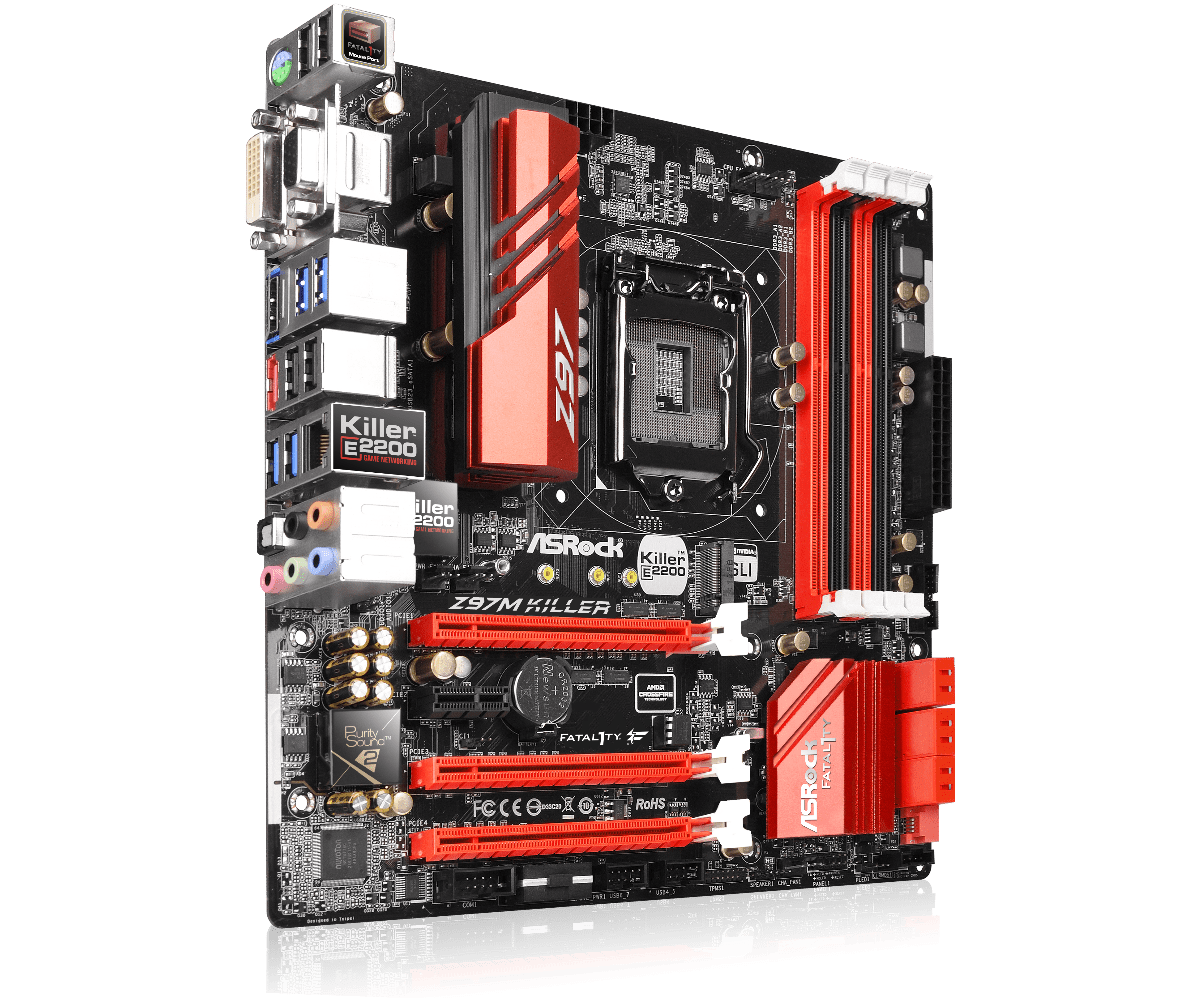 Asrock Fatal1ty Z97M Killer - Motherboard Specifications On